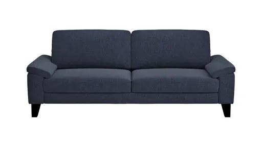 Sofa Oviedo - 3-Sitzer, Stoff, Dunkelblau