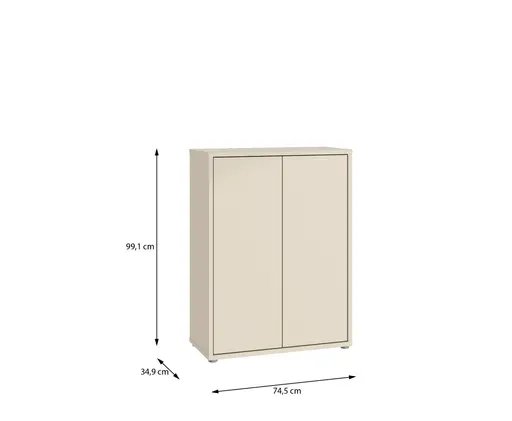 Schuhkommode FAID- Sand