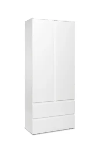 Mehrzweckschrank- B ca. 80 cm, Weiß, Matt
