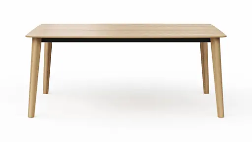 Esstisch Saltino - ausziehbar, LB ca. 180x100 cm, Eiche massiv