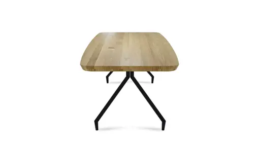 Esstisch - LB ca. 200x100 cm, Wildeiche massiv