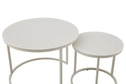 Couchtisch - 2er Set, Kaschmir