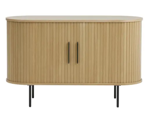 Sideboard - B ca. 120 cm, Eiche Furnier, Natur