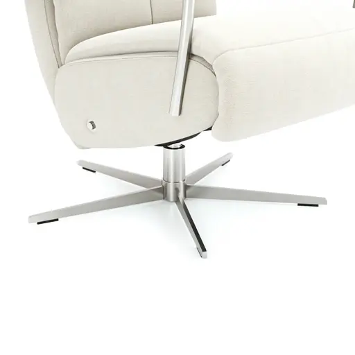 Relaxsessel Rafael - inkl. Relaxfunktion, Stoff, Beige