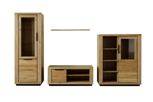 Wandboard - B ca. 110 cm, Wildeiche massiv geölt