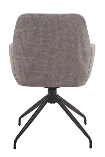 Armlehnstuhl - drehbar, Stoff, Schlamm