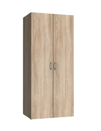 Kleiderschrank- B ca. 80 cm, Eiche Dekor