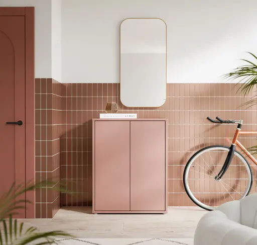 Schuhkommode FAID- Terracotta