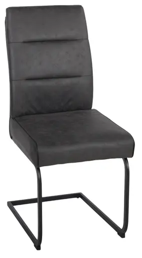 Freischwinger - Microfaser, Anthrazit