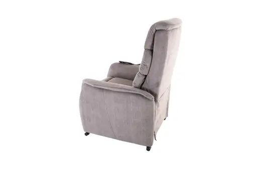 TV-Sessel - Aufstehhilfe, Relaxfunktion, Stoff, Grau