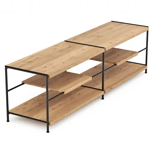 Regal Hartford - BHT ca. 158x44x38 cm