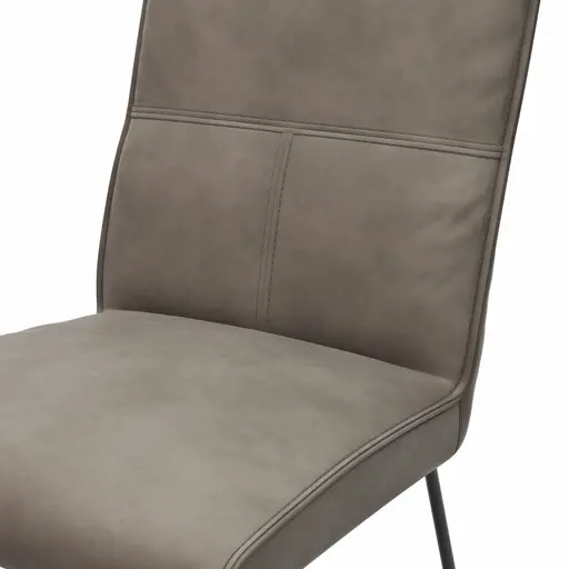 Stuhl Dinner - Stoff, Taupe