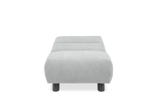 Faltsessel EBBY - ohne Armlehne inkl. Schlaffunktion, Stoff, Grau