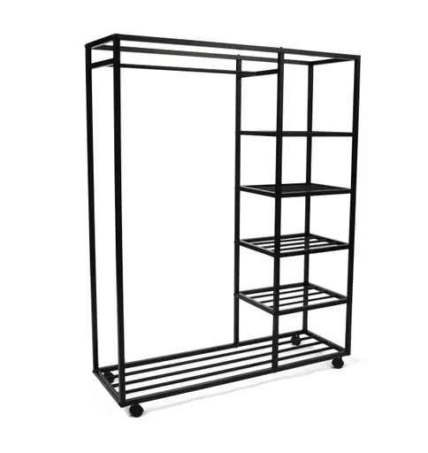 Garderobe MARISSA - Metall schwarz