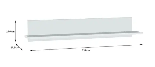 Wandboard FAID- Hellgrau