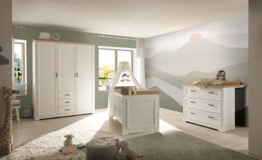 Kleiderschrank - B ca. 164 cm, Anderson Pine Nachbildung, Artisan Eiche Nachbildung