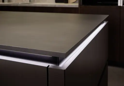 Inselküche 57.150 CO 6 521, Asteiche Maron gebürstet