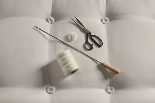 Taschenfederkernmatratze schlaf.art - Liegefläche ca. 90x200 cm, Medium