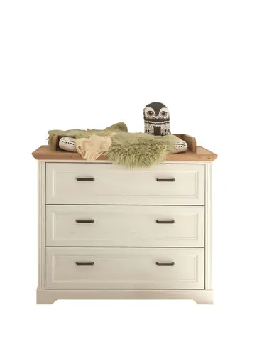 Wickelkommode - inkl. Auflage, Anderson Pine Nachbildung, Artisan Eiche Nachbildung