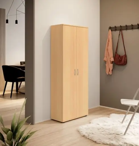 Schuhschrank - B ca. 70 cm, Buche Dekor