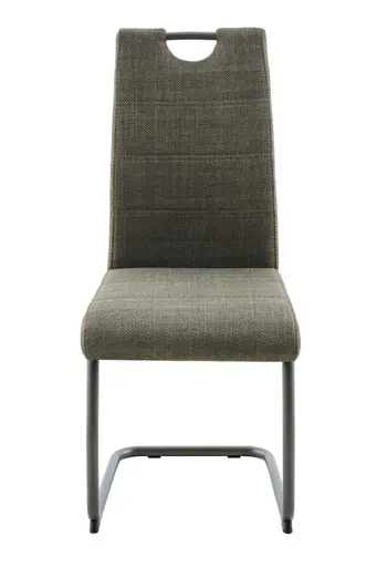 Freischwinger - Stoff, Grün