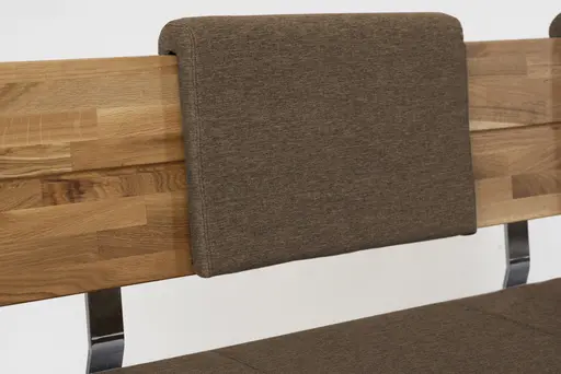 Rückenkissen - Stoff, Dunkelbraun