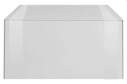 Couchtisch - LB ca. 75x75 cm, Weiß