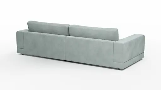 Sofa Juni - 3-Sitzer, Cord, Hellblau