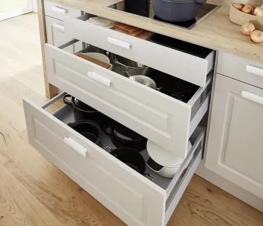 Inselküche 56.180 GL 4 519,  Sandgrau samtmatt