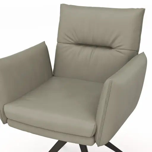 Armlehnstuhl Coscino - Leder, Safari