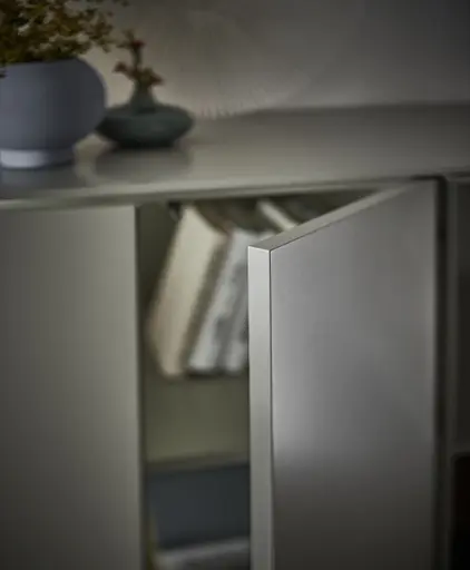 Highboard Catona - Lack Matt, Salbei