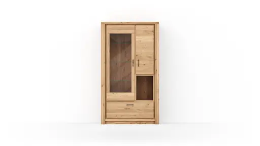 Vitrine Farmingdale - Eiche massiv, legno 