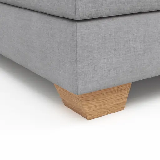 Boxspringbett Taja - Liegefläche ca. 180x200 cm, Stoff, Grau