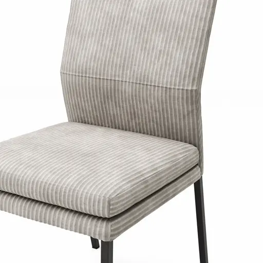 Stuhl Carry - Stoff, Natur