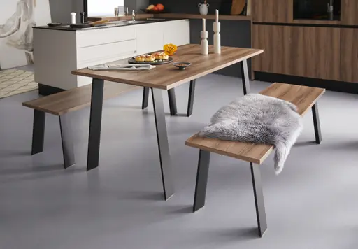 Tisch und Bänke zu Inselküche Inselküche 53.210 CO 3 522