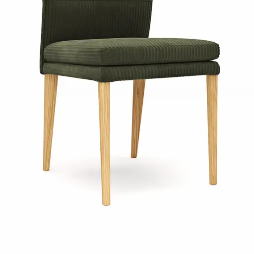 Stuhl Carry - Stoff, Dunkelgrün