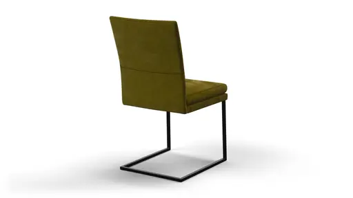 Freischwinger Saragossa - Stoff, Moos