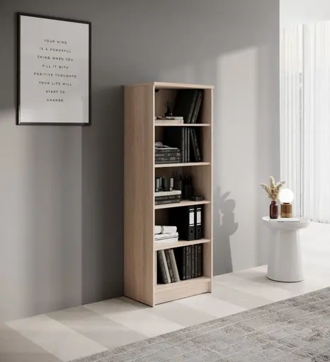 Regal - B ca. 54 cm, Sonoma Eiche Nachbildung