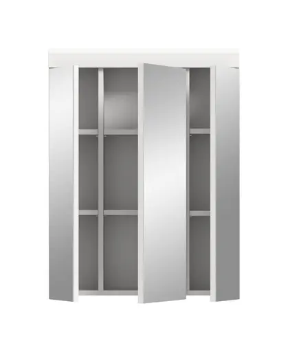 Badblock - 4-teilig, Weiß, Weiß Hochglanz