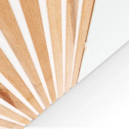 Drehtürenschrank Tigris - B. ca. 240 cm, Kernbuche massiv, geölt