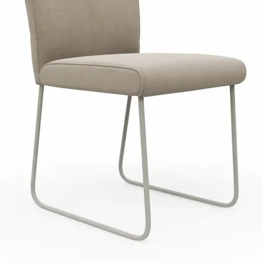 Stuhl Cosyra - Stoff, Beige