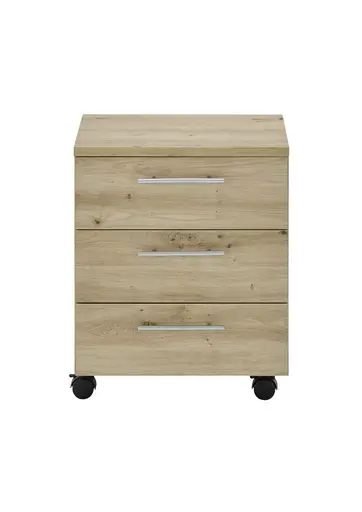 Rollcontainer - B ca. 40 cm, Artisan Eiche Nachbildung