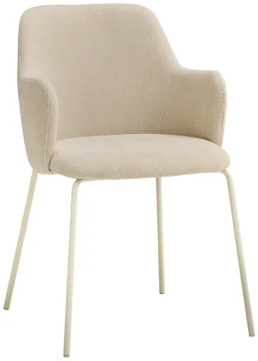 Armlehnstuhl - Stoff, Beige