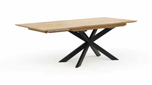 Esstisch Talara Lola - ausziehbar, LB ca. 160x90cm, Wildeiche Bianco