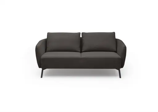 Sofa CARLLOTA - 2,5-Sitzer, Stoff, Espresso