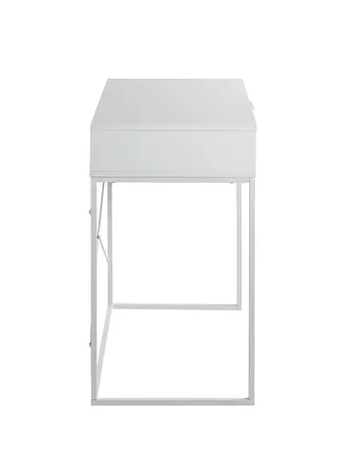 Schreibtisch - LB ca. 80x46 cm, Weiß