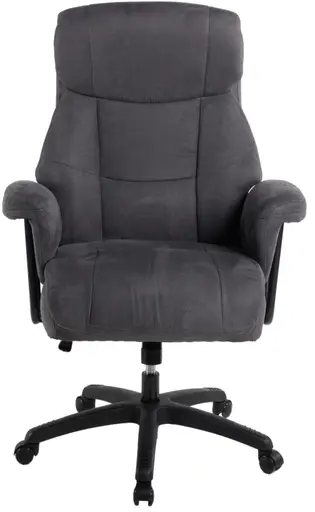 Drehstuhl - höhenverstellbar, Microfaser, Anthrazit