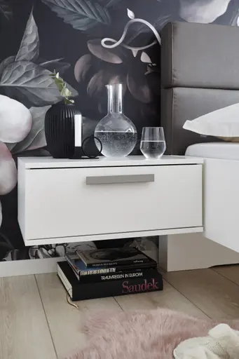 Hängeschrank Viana - Holzwerkstoff, Weiß