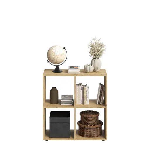 Regal- B ca. 70 cm, Eiche Dekor