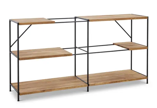 Regal Hartford - Eiche massiv, natur geölt